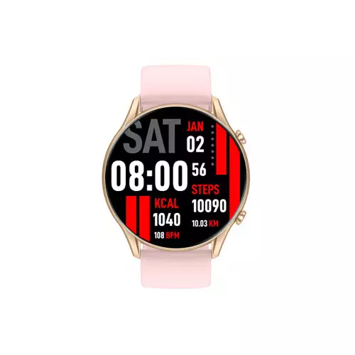 KIESLECT KR CALLING SMART WATCH (ORCHID PINK)