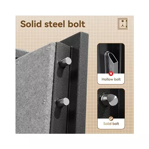 Deli ET600 Fireproof Digital Safe Box-gallery-1
