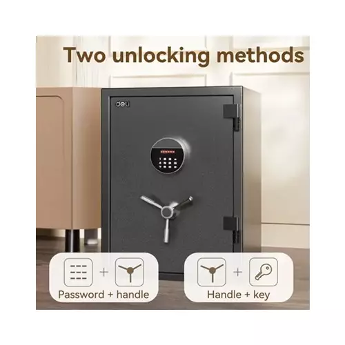 Deli ET600 Fireproof Digital Safe Box-gallery-2