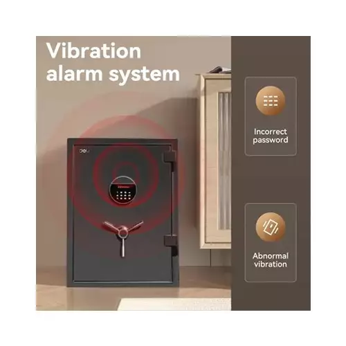 Deli ET600 Fireproof Digital Safe Box-gallery-3