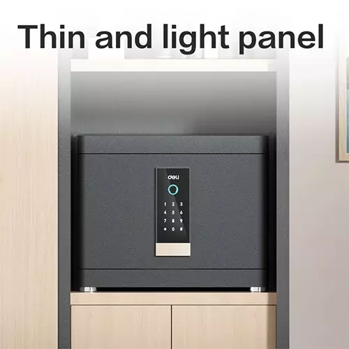 Deli ET594 Automatic Door Digital Safe Box-gallery-3