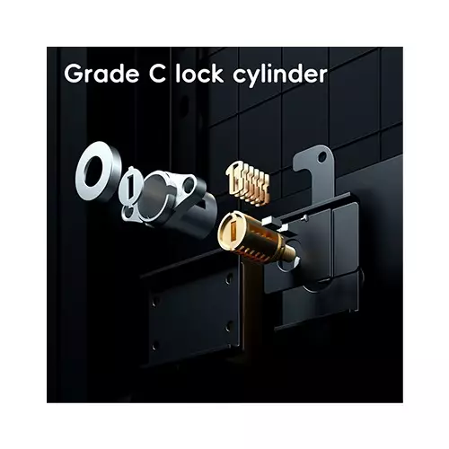 Deli ET596 Fingerprint Password Safe Box-gallery-2