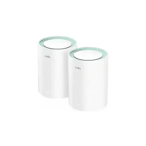 Cudy M1500 2-Pack AX1500 Dual Band Wi-Fi 6 Mesh System Router