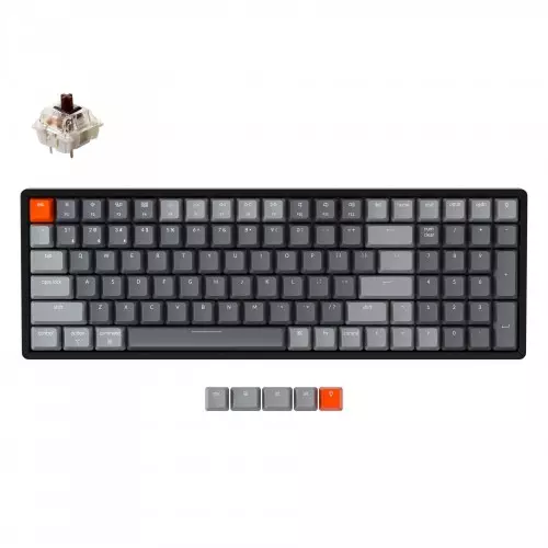 Keychron K4 Wireless Hot Swap RGB Aluminum Frame Mechanical Keyboard (Version 2)-gallery-1