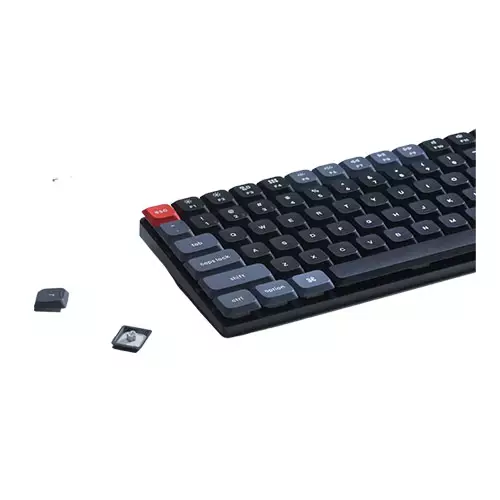 KEYCHRON K3 PRO QMK/VIA FULLY ASSEMBLED RGB HOT-SWAPPABLE BROWN SWITCH WIRELESS CUSTOM MECHANICAL KEYBOARD-gallery-2