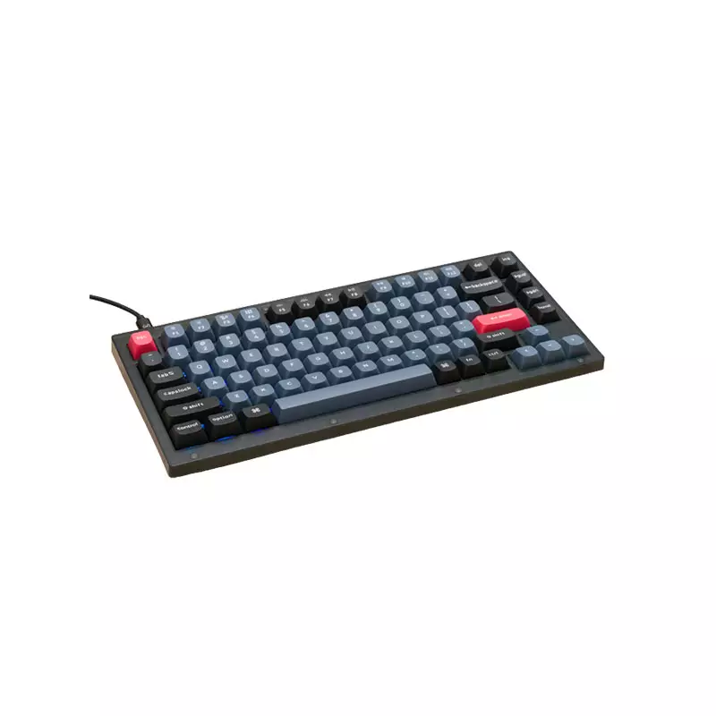 KEYCHRON V1 QMK CUSTOM MECHANICAL KEYBOARD RED SWITCH-gallery-1