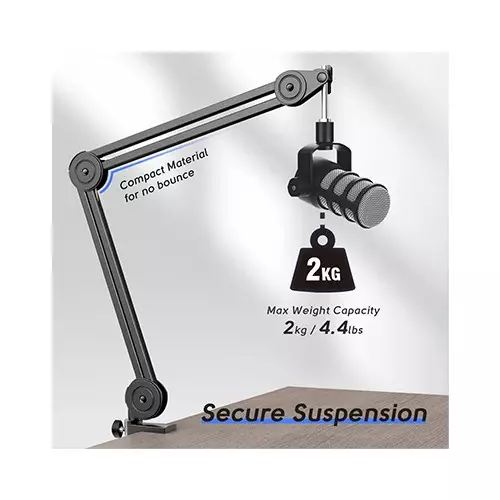 FIFINE BM63 15.5 Inch Boom Microphone Arm Stand-gallery-2