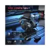 FIFINE AmpliGame H9 3.5mm 7.1 Surround Sound Headset with USB Control Box (Black)-gallery-3