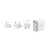 MicroPack MWC-236 Q3 Travel charger with 3 charging adapter-gallery-1