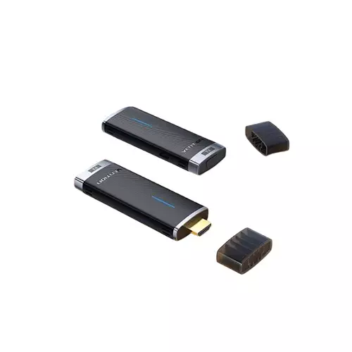 Vention ADCB0 HDMI Male to Male Wireless Transmitter and Receiver (Black)-gallery-2