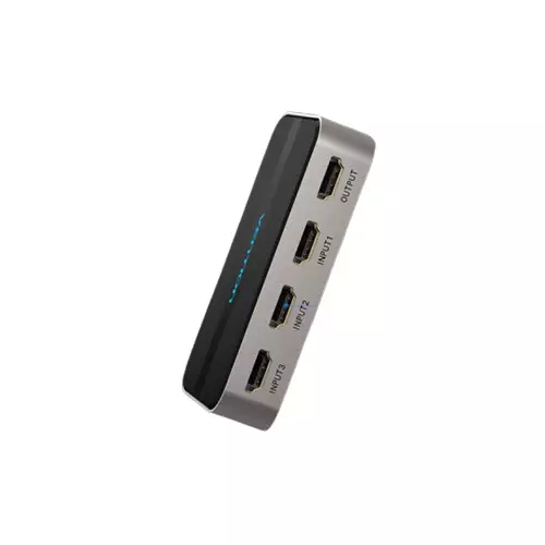 VENTION AFFH0 3 In 1 Out 4K HDMI Switcher (Gray)-gallery-2