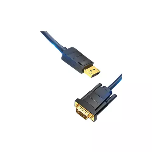 Vention HBLBG DP to VGA 1.5M Black Cable-gallery-1
