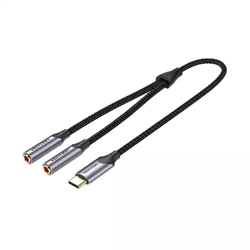 Vention BGNHY Type-C Male to Dual 3.5mm Female Audio Cable