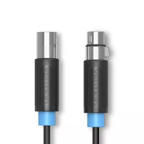 VENTION BBFBL XLR Audio Extension Cable 10M Black-gallery-1
