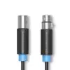 VENTION BBFBL XLR Audio Extension Cable 10M Black-gallery-1