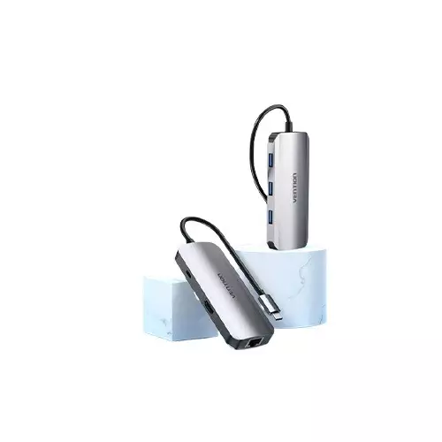 VENTION TOHHB 6-in-1 Multifunction Type-C Docking Station-gallery-1