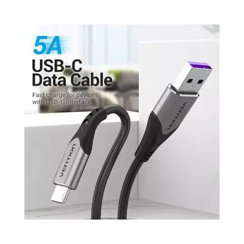 VENTION COFHD USB-C to USB 2.0-A Fast Charging Cable - 0.5M-gallery-1