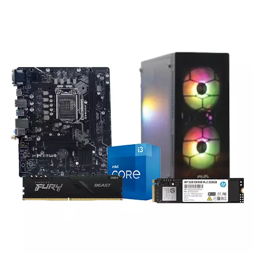 INTEL CORE I3-10105 10TH GEN BIOSTAR H510MHP 8GB RAM 120GB SSD CORPORATE PC