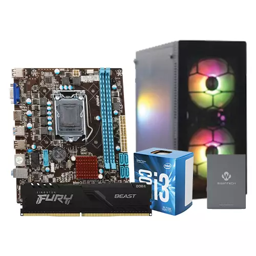 INTEL CORE I3 7TH GEN ESONIC H110 8GB RAM 512GB SSD CORPORATE PC