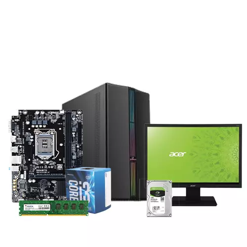 INTEL CORE I3 6TH GEN GA-H110M-DS2V 8GB RAM 1TB HDD CORPORATE PC