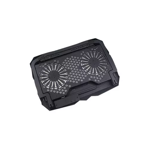 K2 TCLP88 USB Type-A Adjustable 15-Inch Laptop Cooler Cooling Pad with Double Fans-gallery-2
