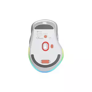 Meetion GW32 Tri-Mode Gaming Ergonomic Mouse - White-gallery-3