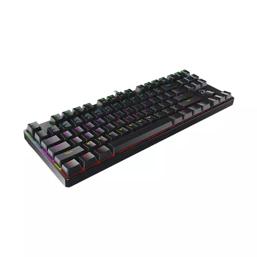 Dareu EK87 Mechanical Gaming Keyboard - Black (Red Switch)-gallery-2