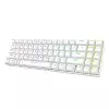 DAREU EK871 GTR HOTSWAPPABLE WIRELESS MECHANICAL KEYBOARD WHITE (BLUE SWITCH)-gallery-1