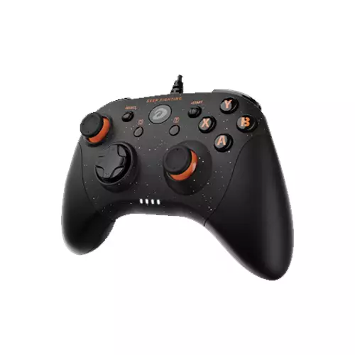 DAREU H101 WIRED GAMEPAD 360° JOYSTICK CONTROLLER BLACK-gallery-1