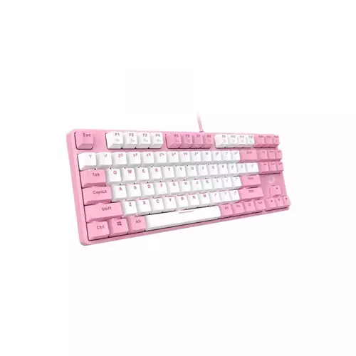Dareu EK87 Mechanical Gaming Keyboard - Pink (Brown Switch)-gallery-1