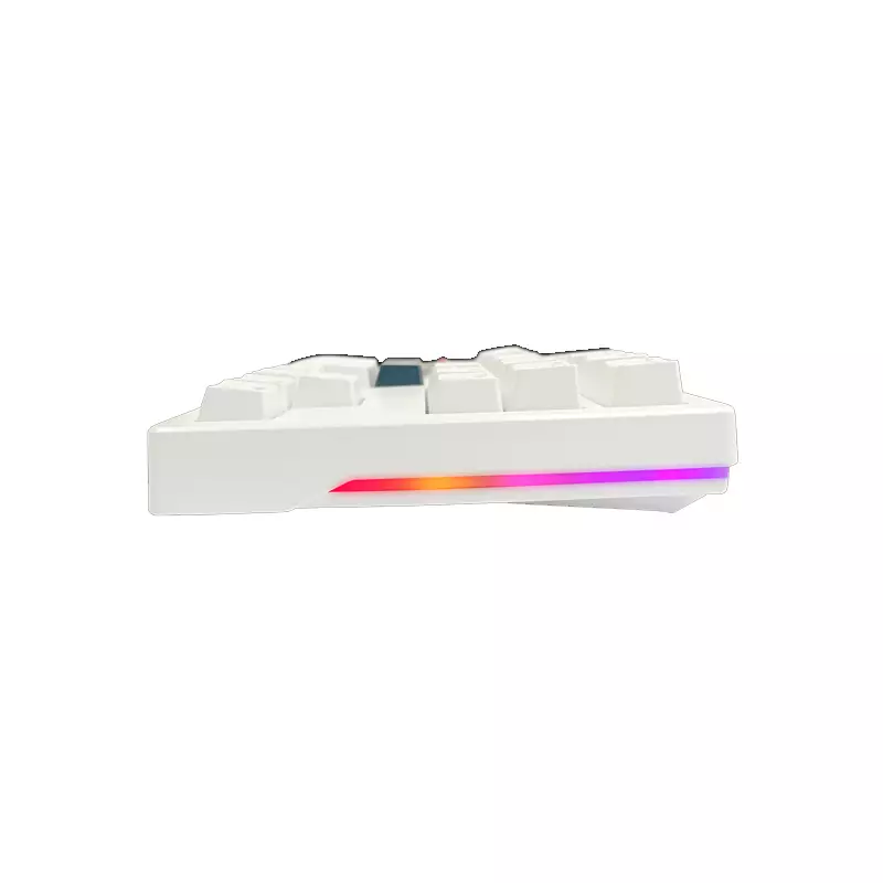 DAREU EK87 V2 WIRED BROWN SWITCH RAINBOW WHITE KEYBOARD-gallery-2