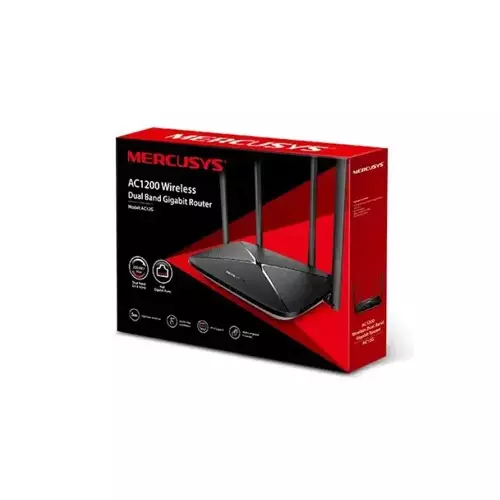 Mercusys AC12G AC1200 1200mbps 4 Antenna Dual Band Wi-Fi Gigabit Router-gallery-2