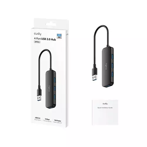 CUDY UH40A 4-Port USB 3.0 Hub-gallery-1