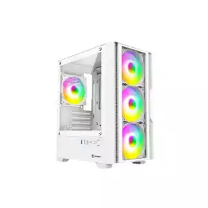 Revenger PHANTOM X Mid Tower Micro ATX Gaming Desktop case (white)
