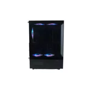 Revenger ICE COOL 5 ARGB Mid Tower ATX Gaming Case - Black-gallery-2