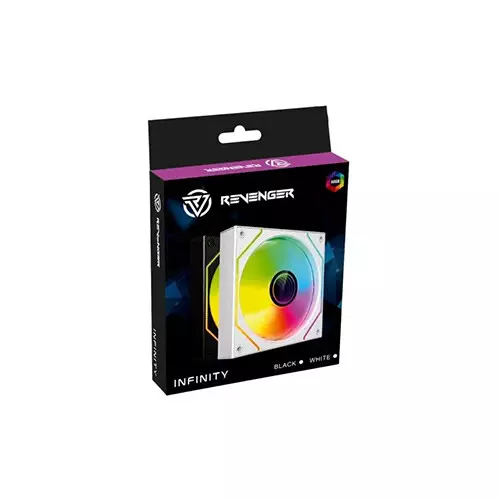 REVENGER INFINITY ARGB PWM FAN - White-gallery-1