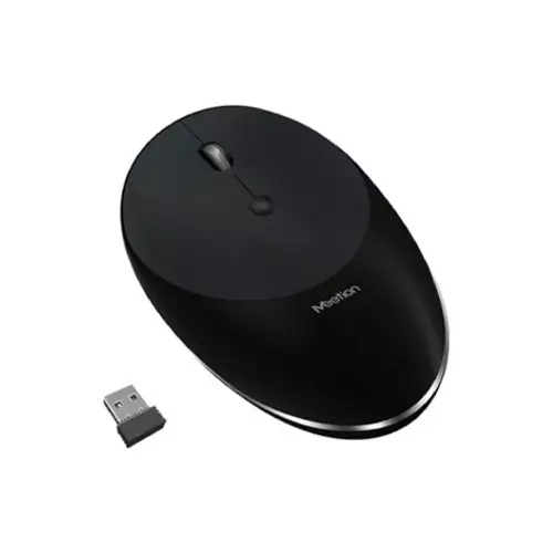 Meetion MT-R600 Wireless Optical Mouse Mouse (Black)-gallery-1