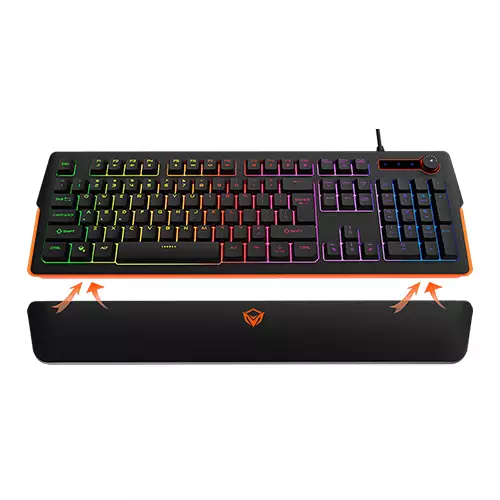 Meetion MT-K9520 RGB Magnetic Wrist Rest Gaming Keyboard-gallery-1