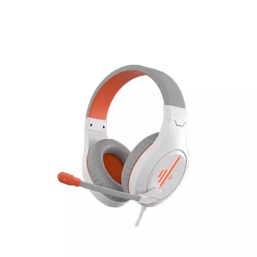 Meetion MT-HP021 Stereo Wired Gaming Headset Orange White-gallery-1