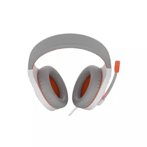 Meetion MT-HP021 Stereo Wired Gaming Headset Orange White-gallery-2
