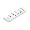 LDNIO SC4408 4 AC Outlets Universal Power Strip with 4 USB Port-gallery-1
