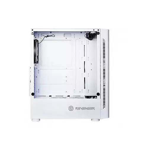 REVENGER HAWA MESH WHITE ATX MID-TOWER GAMING CASE-gallery-1