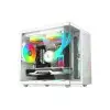 REVENGER DUO DYNAMIC FULL-VIEW MINI-TOWER ATX CASE (WHITE)-gallery-1