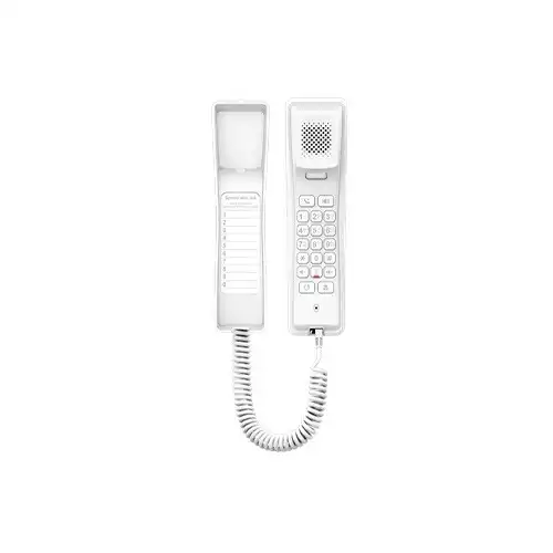 Fanvil H2U 2-SIP Black & white fashionable Hotel IP Phone