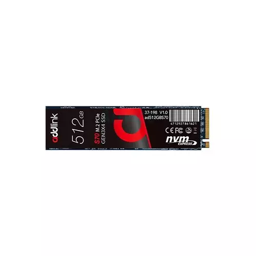 Addlink S70 Lite 512GB M.2 2280 PCIe NVMe SSD-gallery-1