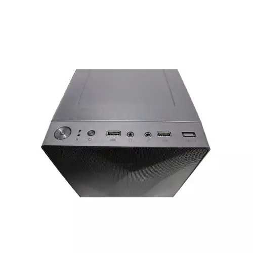 PC Power Shattered Web Mesh PP-X2603 Micro-ATX Computer Case-gallery-1