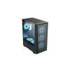 PC Power PP-GS2404V3 Crystal Glass V3 ATX Desktop Gaming Case (Black)-gallery-1