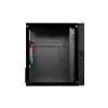 PC Power Spider Web Crystal Mini BK 3 FANS Gaming Case With 230W PSU (Black)-gallery-3