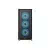 PC Power Crystal Mesh V3 Mid-Tower Desktop Gaming Case (Black)-gallery-2