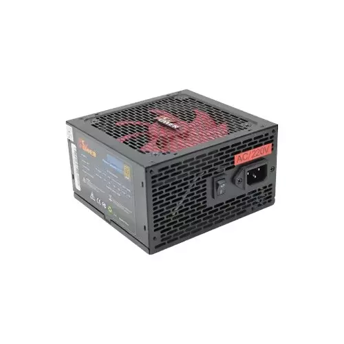PC Power PP-350W 350W 80+ Bronze Gaming Power Supply Black-gallery-1